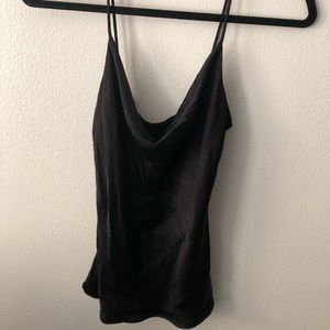 Zara Basic Cowl Neck Cami